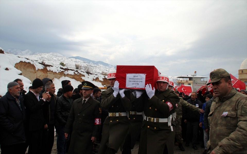 <p>Tankçı Astsubay Kıdemli Çavuş Ökkeş Karaca - Kahramanmaraş<br />
</p>