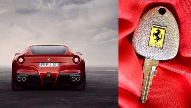 <p>Ferrari anahtarı</p>
