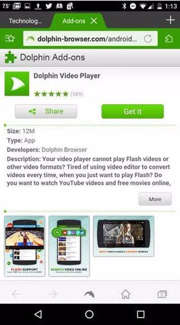 <p>Dolphin Tarayıcı <br />
<br />
Android uygulaması olan Dolphin uygulaması internette daha hızlı dolaşmanızı sağlıyor, kendi zevkinize göre tasarlayabileceğiniz bir ana ekrana sahip. Ayrıca ses ve hareketlerle kontrol edebiliyorsunuz.</p>
