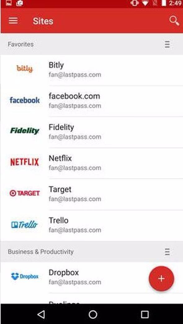 <p>LastPass <br />
<br />
Dünyanın her tarafındaki insanlar içi çevrimiçi hayatı kolaylaştıran bir parola yöneticisi.</p>