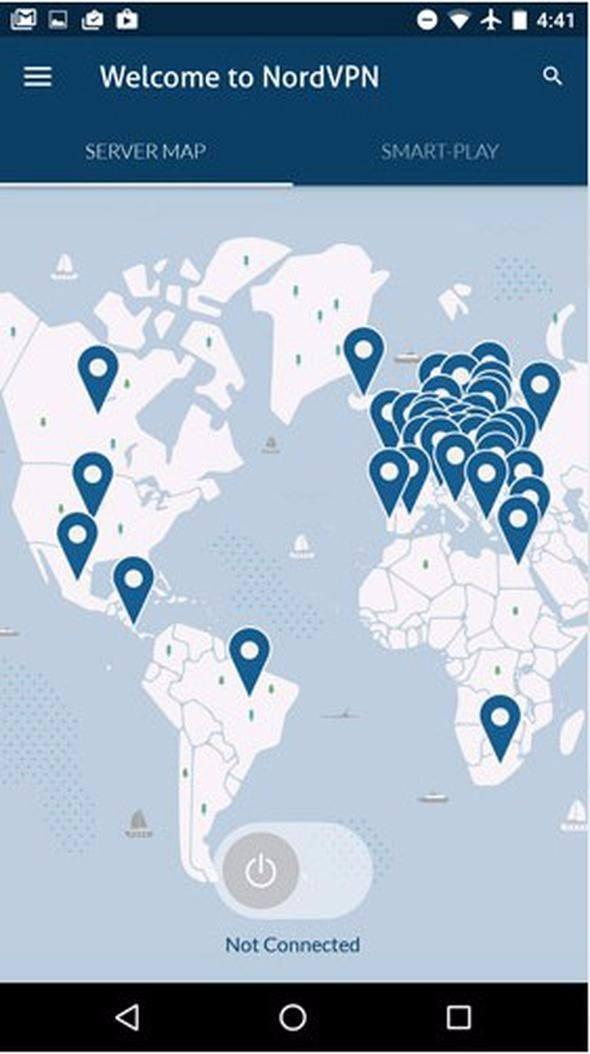 <p>NordVPN <br />
<br />
Cihazınızda kullanabileceğiniz güvenli VPN uygulamalarından biri.</p>