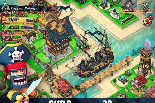 <p><strong>Plunder Pirates</strong><br />
Detaylı oyun grafikleri iOS'le görülebiliyor.</p>
