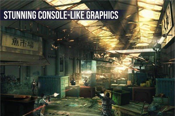 <p><strong>Modern Combat 5: Blackout</strong><br />
iOS 8'le oyunun grafikleri daha iyi oldu.</p>
