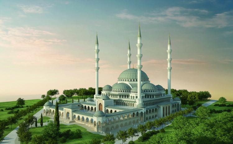 <p>Bursa'nın her yerinden görülebilecek 41 metre kubbe yüksekliğine sahip olacak cami 6400 metrekaresi kapalı, toplam 10 bin metrekare alan üzerine inşa edilecek ve aynı anda 20 bin kişi ibadet edebilecek.</p>
