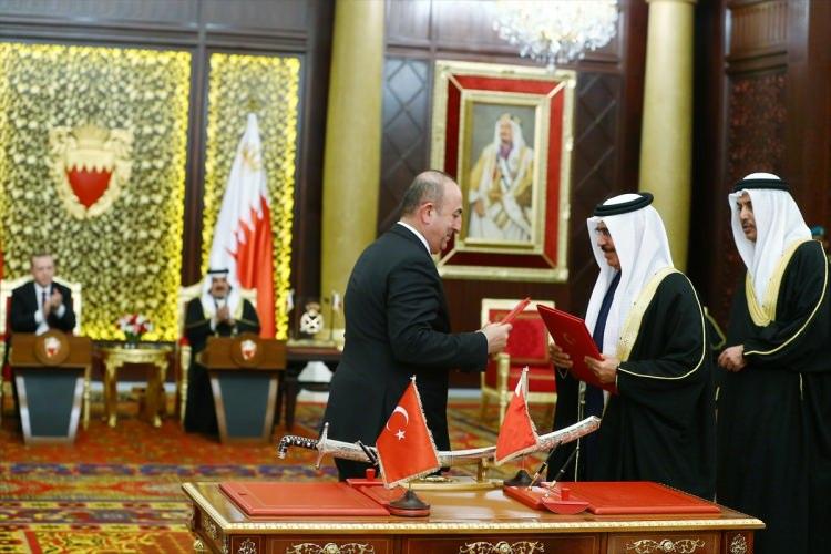 <p>Cumhurbaşkanı Erdoğan’a "Şeyh İsa bin Salman Al Halife Madalyası" tevdi edildi.</p>
