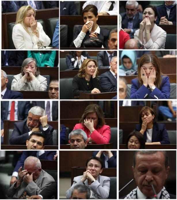 <p>Başbakan Recep Tayyip Erdoğan bugün AK Parti grup konuşmasındaki sözleri partilileri ağlattı.</p>

