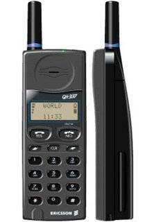Ericsson GH 337  3x12 karakterlik siyah-beyaz ekranı, saat ve alarmı, 200 gram'a yaklaşan ağırlığı ile piyasaya sürüldüğü 1995 yılının gözde modeli idi. O yıllarda 1000 doları geçen satış fiyatına rağmen SMS gönderemeyen bir Ericsson modeli olarak belleklerimizde yer edindi.
