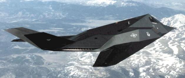 F-117 Nighthawk.