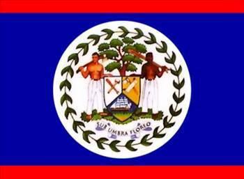 Belize/ Dairenin sol tarafında balta taşıyan ve Latin ya da Amerikan yerlisi halkı simgeleyen bir adam, sağ tarafında ise bir kürek taşıyan ve İngiliz sömürge döneminde Afrika`dan getirtilen Afrikalı göçmenleri simgeleyen bir başka adam yer alır. Genel olarak ülkenin etnik grupları arasındaki birlik ile eşitliği simgelemektedir. Kırmızı, beyaz ve mavi bayrak genel olarak Belize halkının birlik ve beraberliğini simgeler. Ayrıca ülke bayrağı, İngiliz sömürge yönetimi sırasında ülkenin en popüler siyasi partisinin bayrağının bir benzeridir.