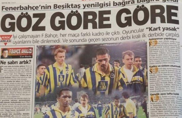 <p>10- O dönem Fenerbahçe öylesine kötü bir forma sahipmiş ki, tüm sarı lacivertli camia 5+1 yabancı kuralının ihlalini görmezden gelip farklı yerlerde aramış 3-0'lık yenilginin nedenini.</p>
<p> </p>