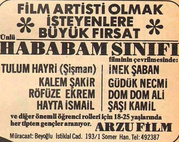 <p>Her şey bu ilanla başladı.</p>
