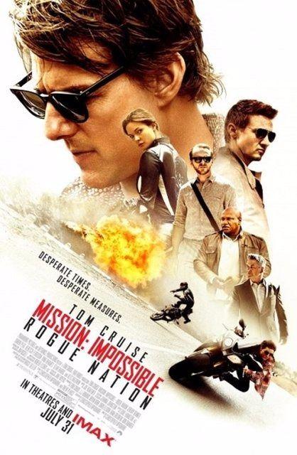 <p><strong>Film: Mission: Impossible - Rogue Nation</strong><br />
Vizyon tarihi: 31.07.15<br />
Toplam seyirci: 718.646</p>