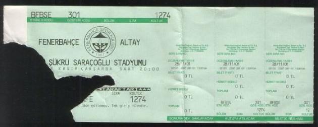 <p>2001 FENERBAHÇE-ALTAY</p>