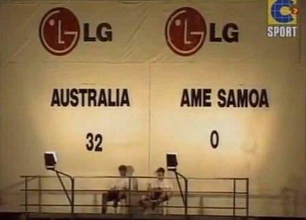<p>Avustralya - Amerikan Samoası | 32-0</p>
<p><strong>MİLLİ MAÇLARDA EN FARKLI SKOR : 2001</strong></p>