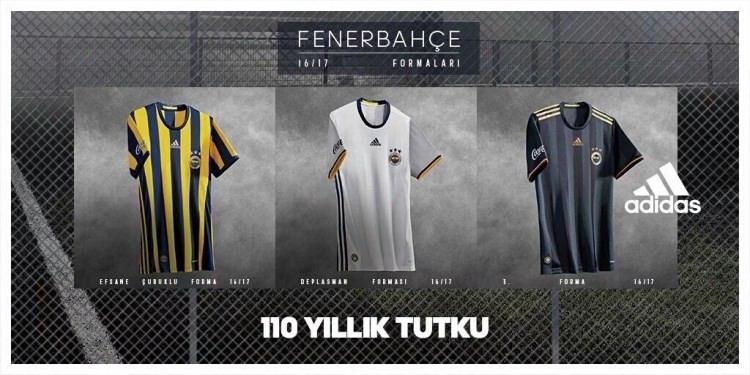 <p>Fenerbahçe'nin 2016-2017 sezonu formaları resmen duyuruldu.</p>
