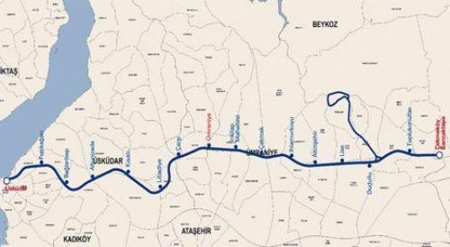 <p><strong>KADIKÖY-ÜMRANİYE-SANCAKTEPE-SULTANBEYLİ (ETÜT AŞAMASINDA)</strong><br />
 <br />
Uzunluk: 25 KM</p>
