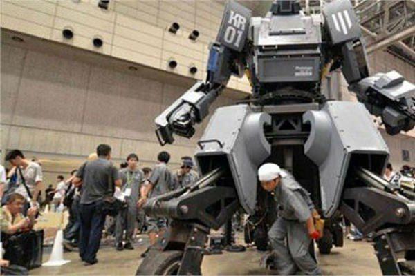 <p>Büyük robot savaşçı<br />
1,35 milyon dolar.</p>
