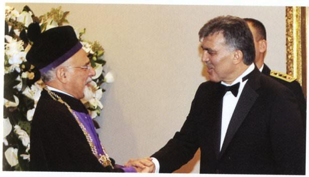 <p>Hahambaşı İzak Haleva ile. (Ankara-29 Ekim 2009)</p>