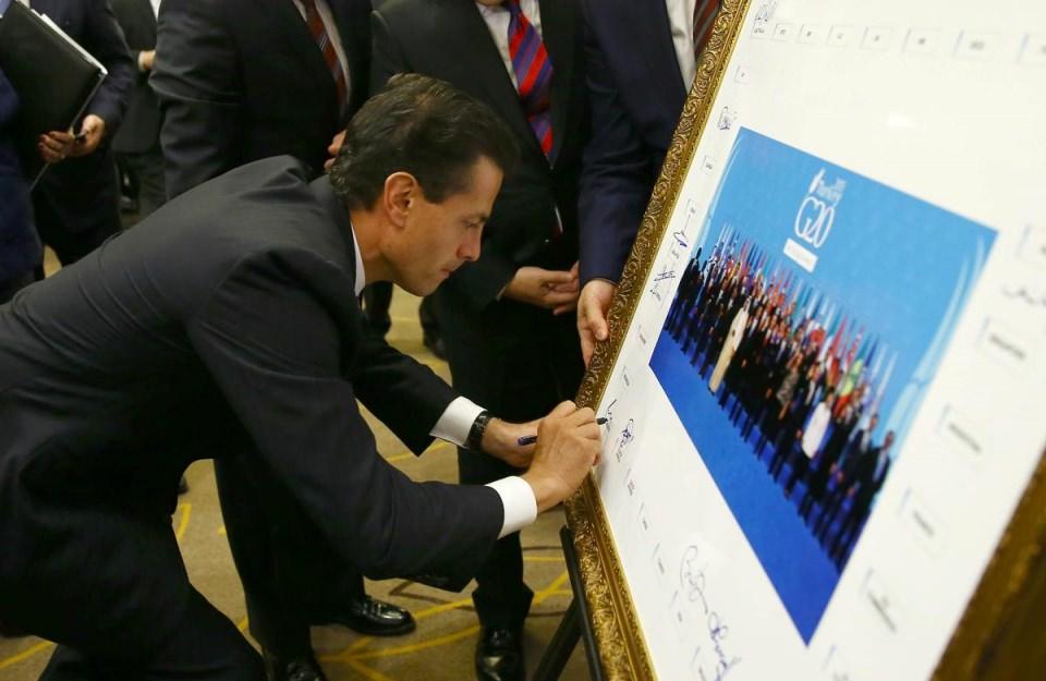 <p>Meksika Cumhurbaşkanı Enrique Pena Nieto</p>