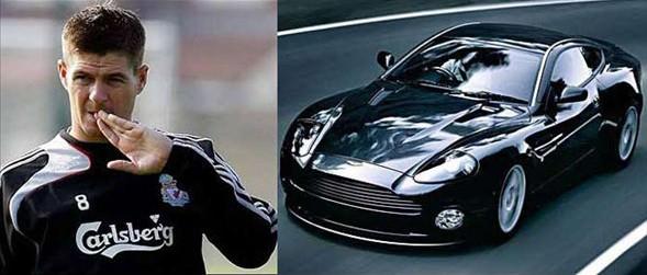  Steven Gerrard- Aston Martin Vanquish 