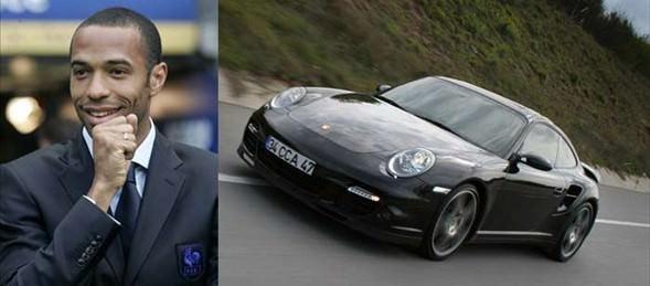  Thierry Henry- Porsche 911 
