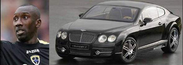  Jimmy Floyd Hasselbaink- Bentley Continental 