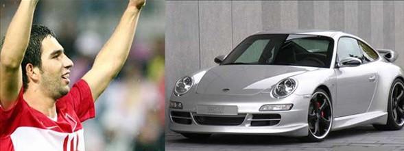  Arda Turan- Porsche 4S Carrera 