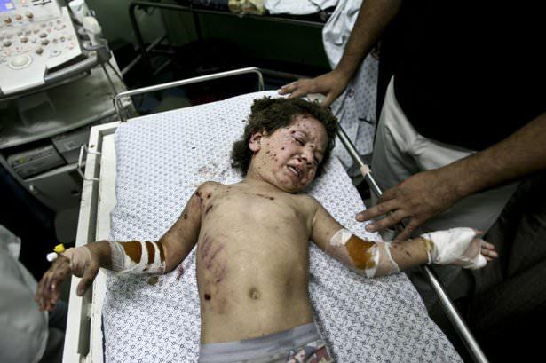 <p>Filistinliler, 11 gündür İsrail bombardımanı altında...</p>
