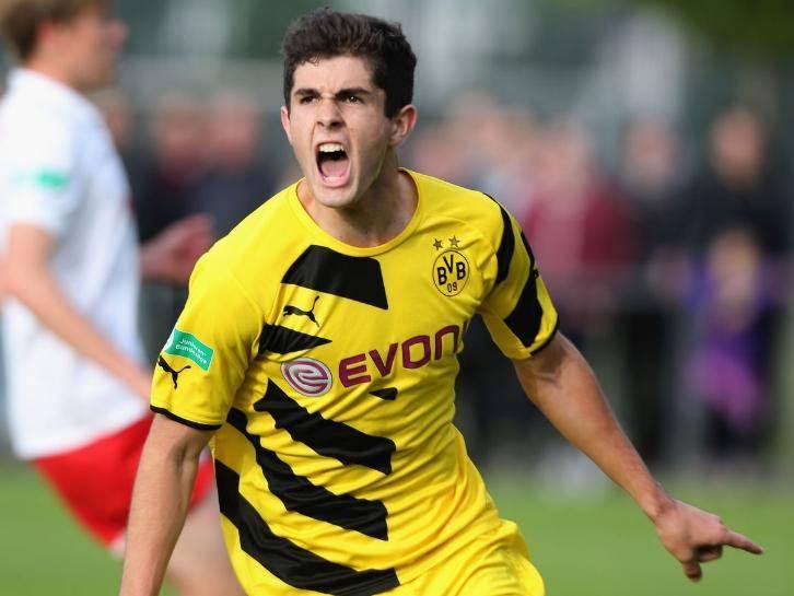 <p>Christian Pulisic (Borussia Dortmund)</p>
