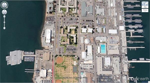 <p>3. Gamalı haç şeklindeki bina kompleksleri (32°40’34.19″N 117° 9’27.58″W) Coronado, California, ABD</p>