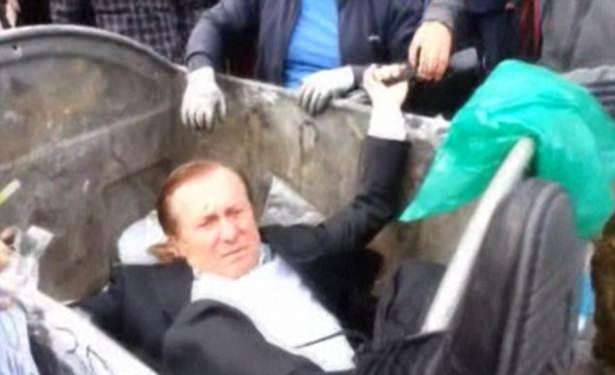 <p>Ukrayna'da devrik devlet başkanı Yanukoviç'in eski partisinin üyesi olan Rusya yanlısı olarak bilinen milletvekili Vitaly Zhuravsky, parlamento binası önünde protestocu bir grup tarafından yakalanarak çöp kutusuna atıldı.</p>

<p> </p>
