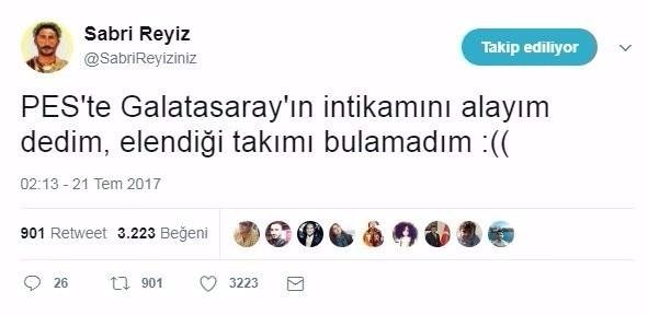 <p>Galatasaray'ın elenmesine tepkiler</p>
