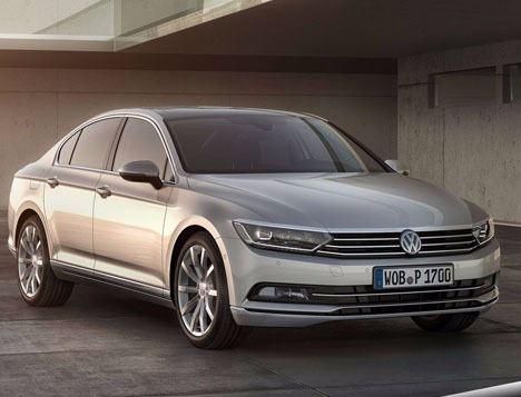 <p>2015 model Volkswagen Passat</p>
