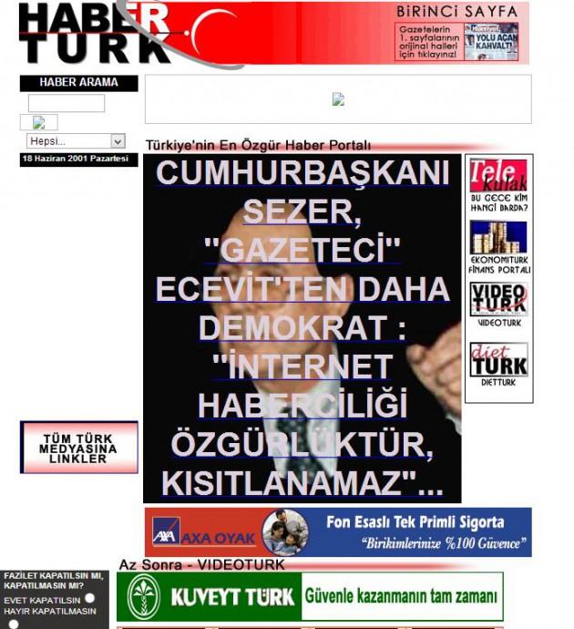 <p>Haberturk (2001)</p>