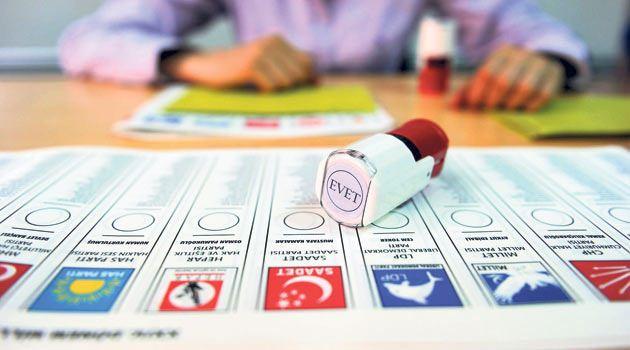 <p>Yüksek Seçim Kurulu'nun (YSK) açıkladığı seçime girme yeterliliği olan 10 partinin, referandumda ne yönde oy kullanacakları netleşmeye başladı. </p>
