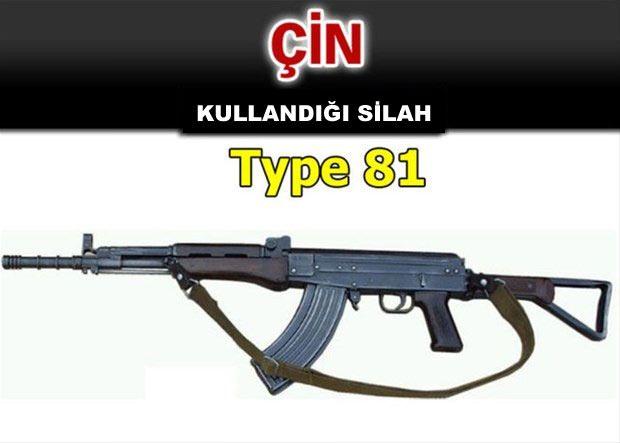 <p><strong>İşte ordu ordu kullanılan tüfekler!</strong></p>