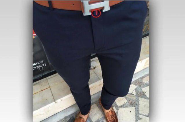 <p>Bu parça kemer dilinin takılması için kullanılır. Pantolonun kemerin altından kayarak düşümesini ve kötü bir görüntü oluşturmasını önlemek için kemer dili buradan geçirilir.</p>

<p> </p>
