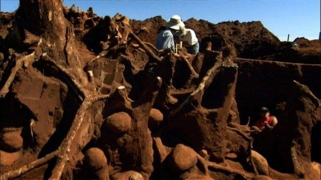 <p>Şehirde bağlantılar tıpkı bizim caddelerimiz gibi geçen çok sayıda ana ve ara yolla sağlanmış ve bazı tünellerin sadece atıkların biriktirildiği depolara veya bahçelere çıktığı görülmüştür.</p>
