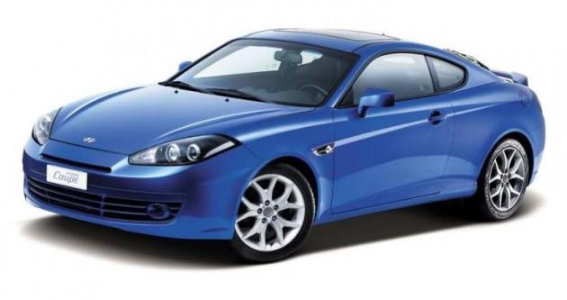 <p>Hyundai Coupe</p>

