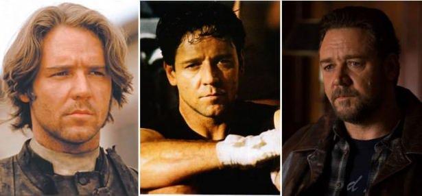 <p>Russell Crowe (31-41-51)<br />
The Quick and the Dead / Cinderella Man / Fathers and Daughters</p>
