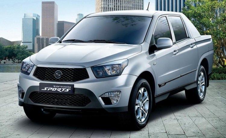 <p>SsangYong Korando Sports</p>
