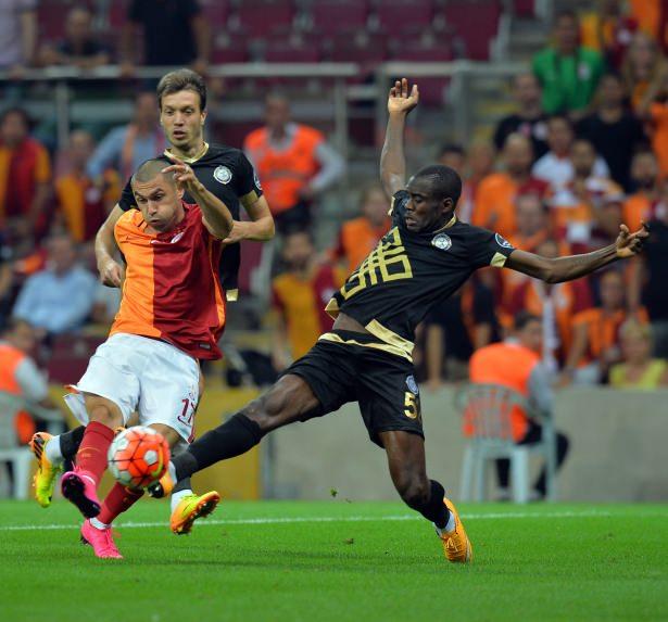 G.Saray - Osmanlıspor maçının önemli pozisyonları