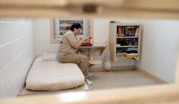 <p>İşte Gissendaner koğuşunda böyle görüntülenmişti.</p>