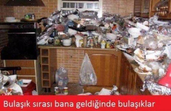 <p>Hayatta en korktuğun şey vizeler, finaller, bütler değil bulaşık sırası olsun</p>