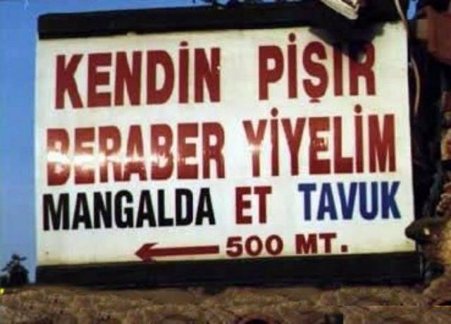 <p>Yemek yapma sırası sana geldiğinde ise durum böyle olacak, alışmalısın</p>