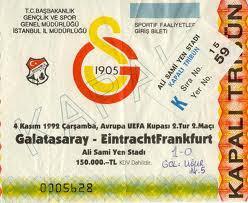 <p>1992 GALATASARAY- E.FRANKFURT</p>