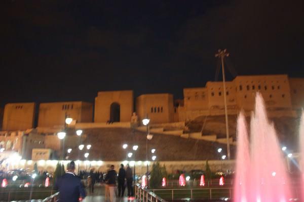 Erbil Kalesi her açıdan başka heybetli duruyor... 