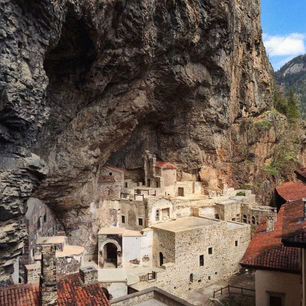 <p>Trabzon Sümela @cucinadigitale</p>

