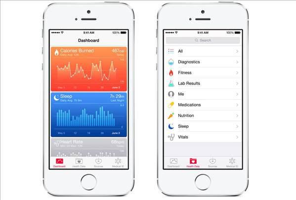 <p><strong>1. Health hub</strong><br />
iOS 8 ile birlikte gelen en büyük yeniliklerden birisi Health uygulaması. Adından da anlaşılacağı üzere bir sağlık uygulaması olan HealthKit, kullanıcıların kişisel sağlık ve egzersiz verilerini daha iyi biçimde takip etmeleri için tasarlandı.</p>

