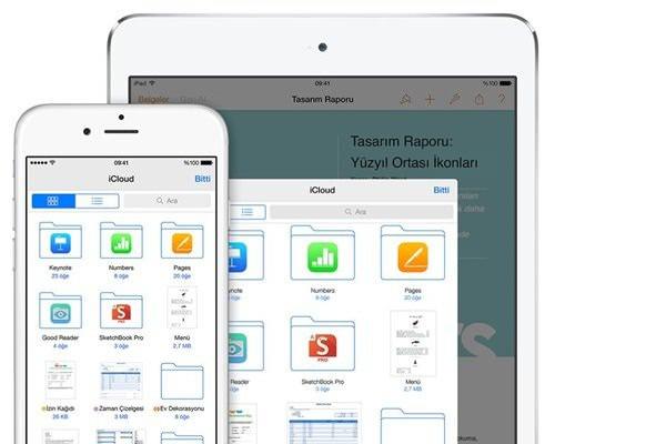 <p><strong>iCloud Drive</strong><br />
Bu özellik sayesinde tüm sunumlar, hesap tabloları, PDF'ler, fotoğraflar ve diğer her tür belgeler iCloud'da güvenli bir şekilde saklanabilir, aynı belgelere iPhone, iPad, iPod touch, Mac veya PC'den erişilebilir halde olur.</p>
